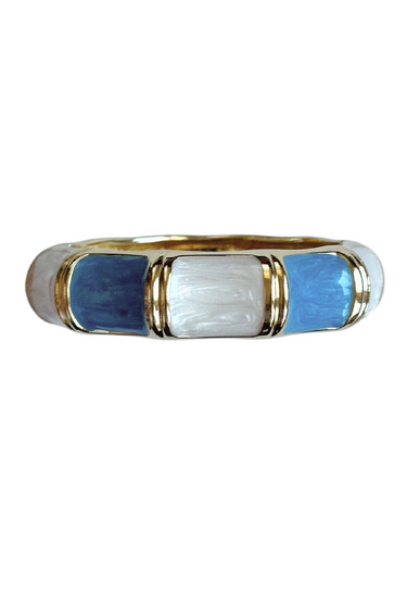 Chunky Stone Bangle Bracelet