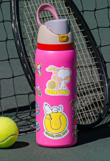 Game, Set, Nap Snoopy Tennis Sticker