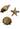 Seashell Hair Clips Set of 3
