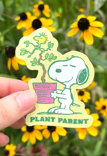 Plant Parent Snoopy Sticker