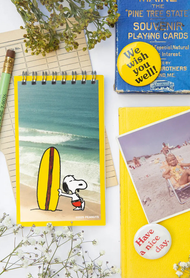 Snoopy Surf Mini Memo Pad - 3P4 X Peanuts®