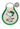 Snoopy Golf Patch Keychain - 3P4 X Peanuts®
