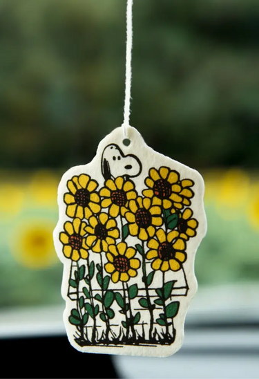 Snoopy Flower Garden Air Freshener - 3P4 X Peanuts®