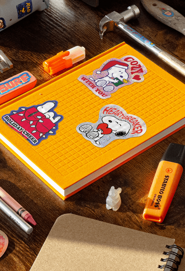Cozy With You Snoopy Sticker