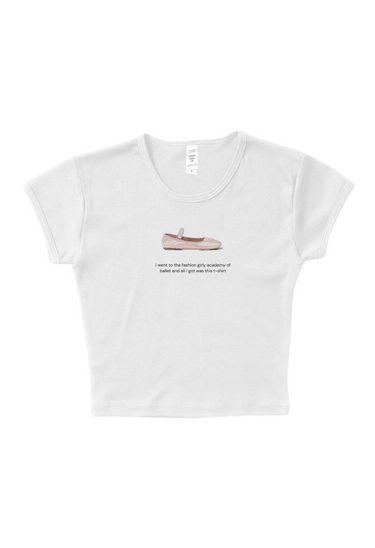 Fashion Girly Academy Baby Tee