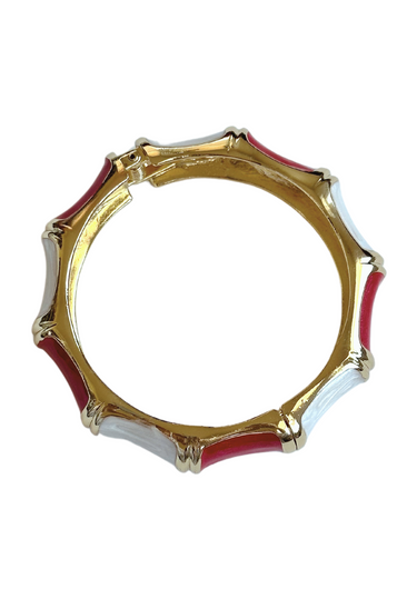 Chunky Stone Bangle Bracelet