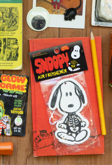 Halloween - Snoopy Skeleton Air Freshener - 3P4 X Peanuts®