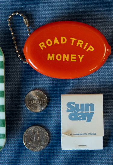 Road Trip Money Bag Charm