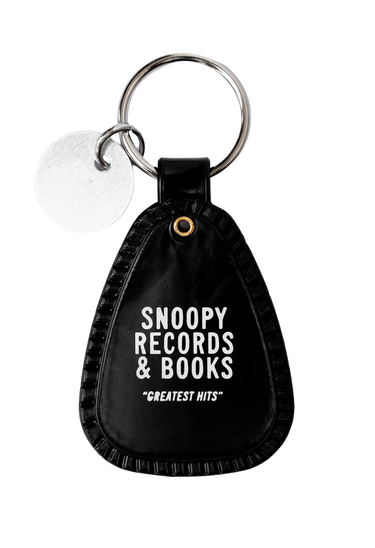 Snoopy Record Saddle Keychain - 3P4 X Peanuts®