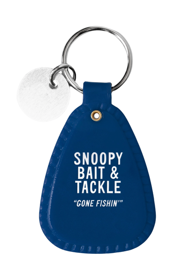 Snoopy Fisherman Saddle Keychain - 3P4 X Peanuts®