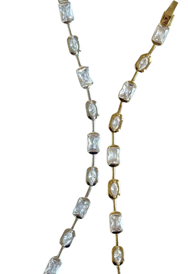 Soleil Crystal Chain Bracelet